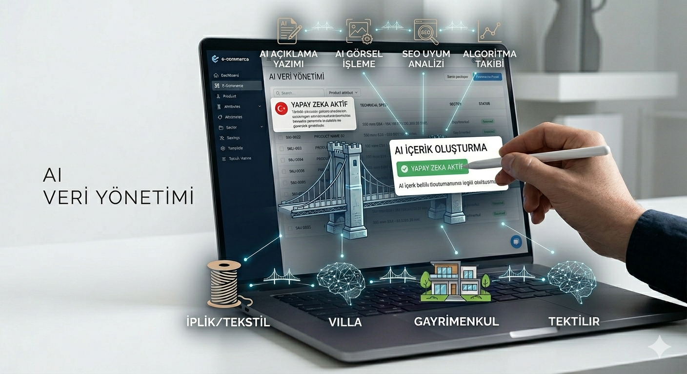 Yapay Zeka ile E-Ticarette Veri Devrimi: AI Destekli Profesyonel İçerik Stratejileri